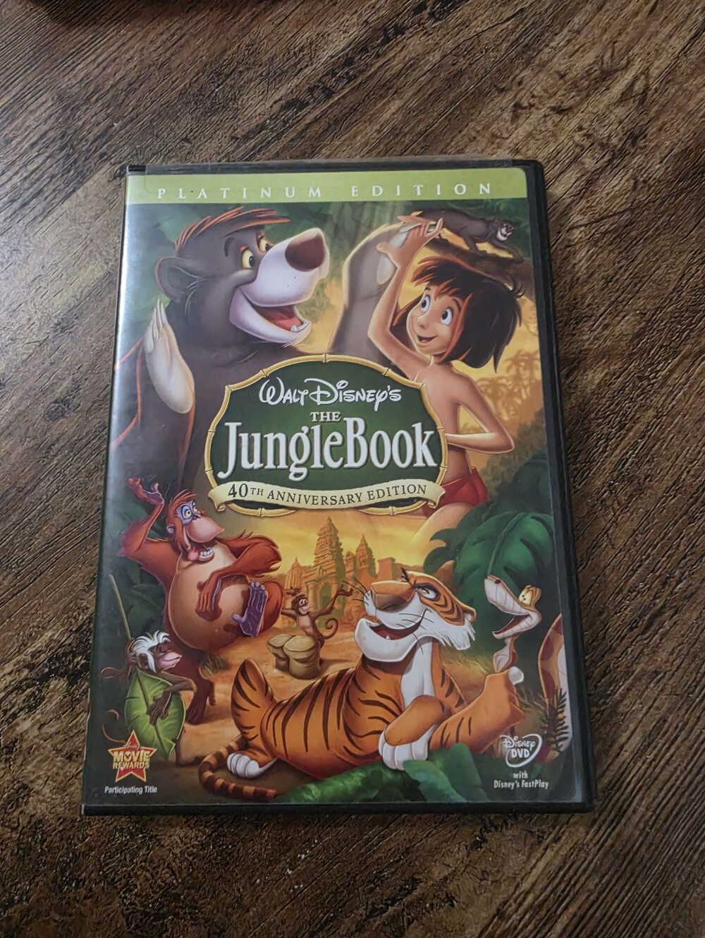 The Jungle Book 40th Anniversary Platinum Edition DVD